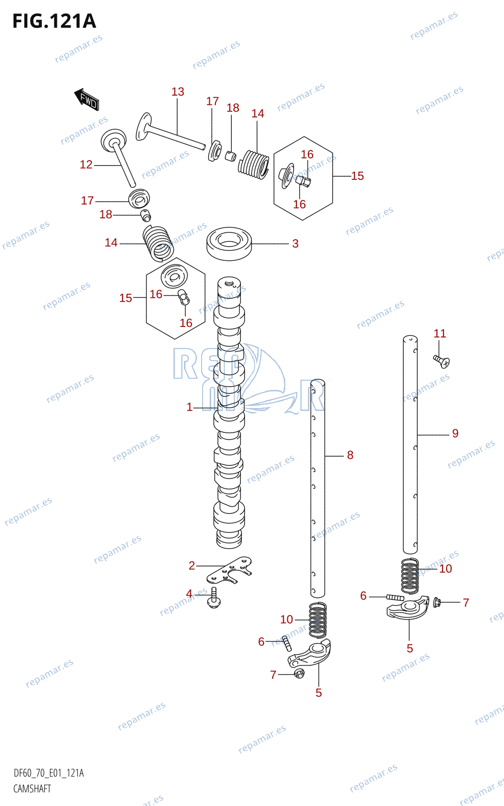 121A - CAMSHAFT