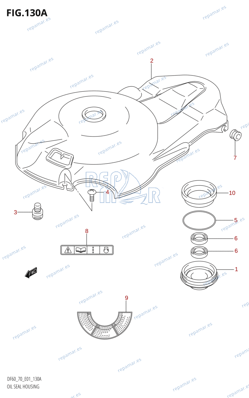 130A - OIL SEAL HOUSING