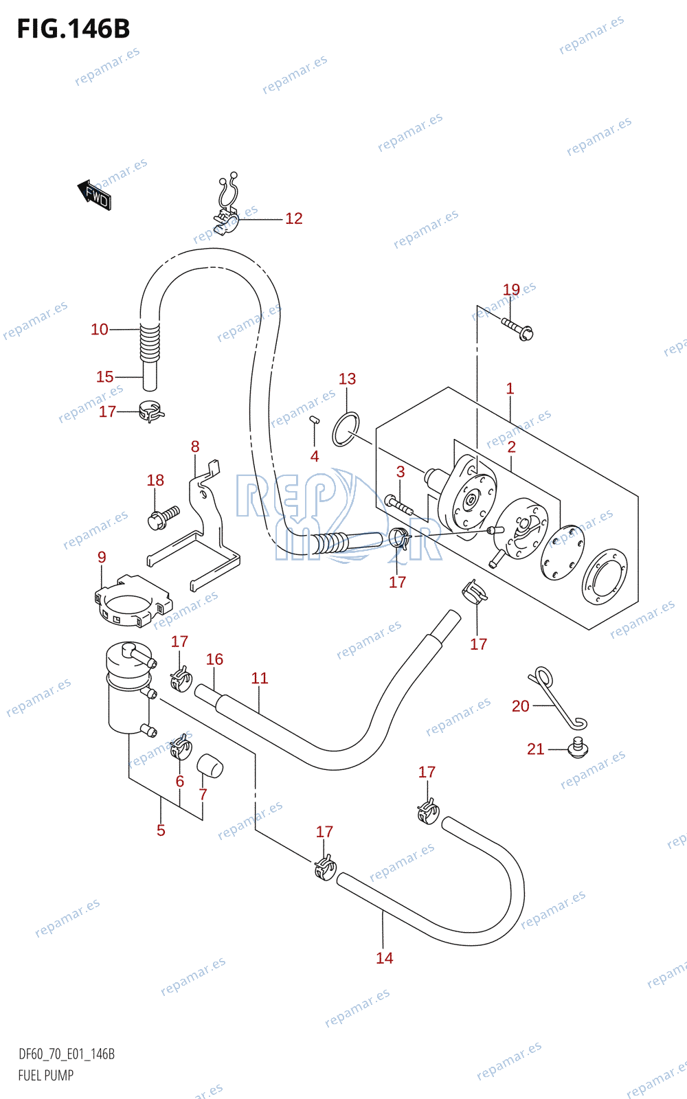 146B - FUEL PUMP (K7,K8,K9)