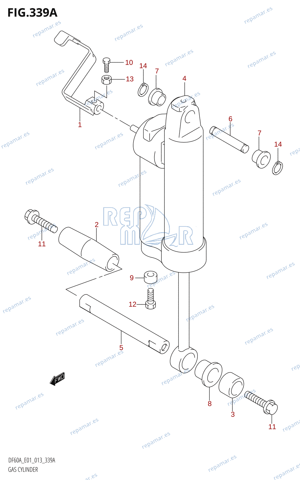 339A - GAS CYLINDER (DF40AQH:E01)