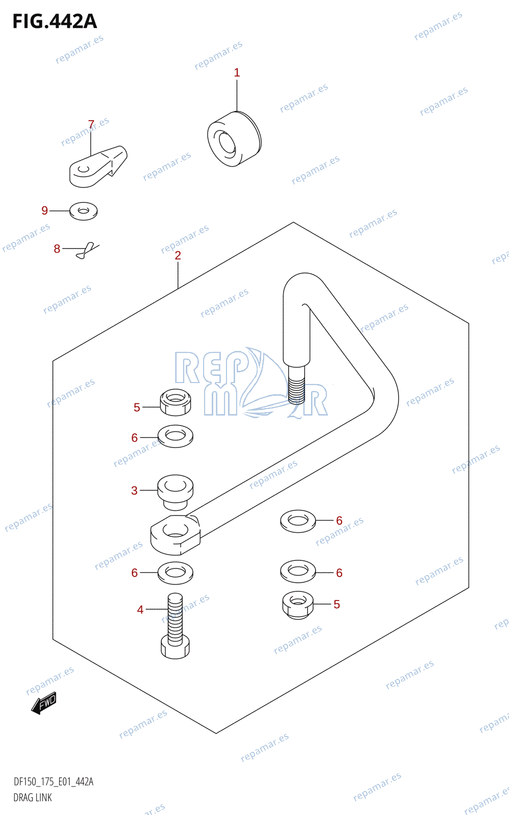 442A - DRAG LINK