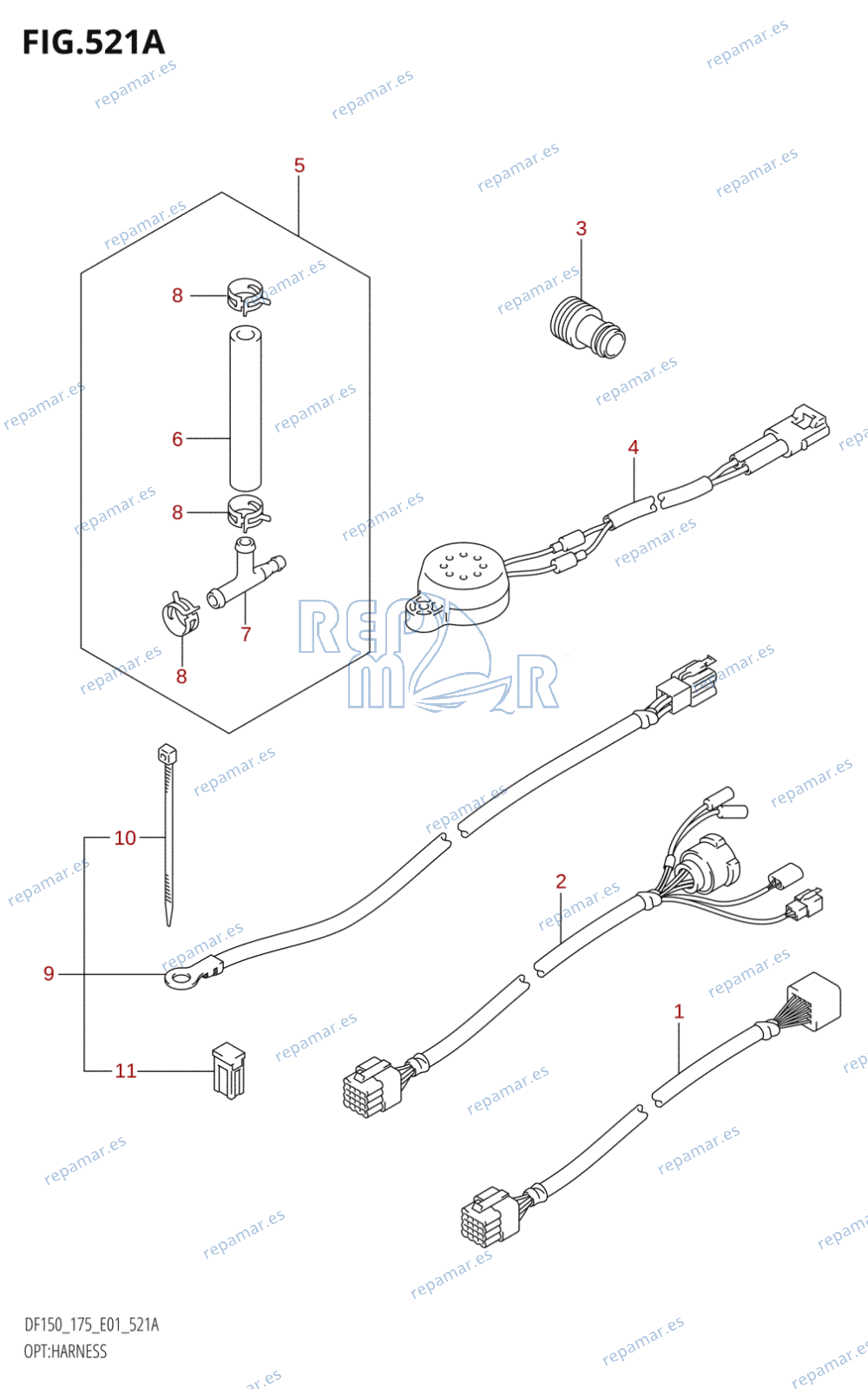 521A - OPT:HARNESS (K6,K7)