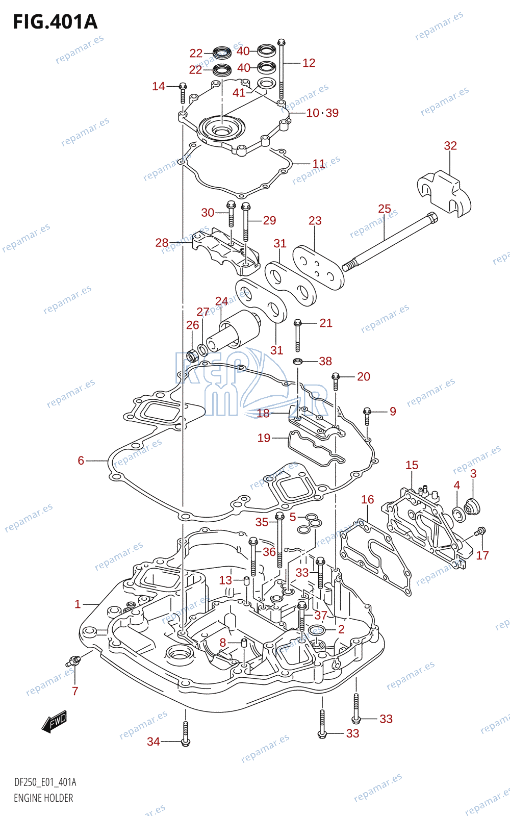 401A - ENGINE HOLDER