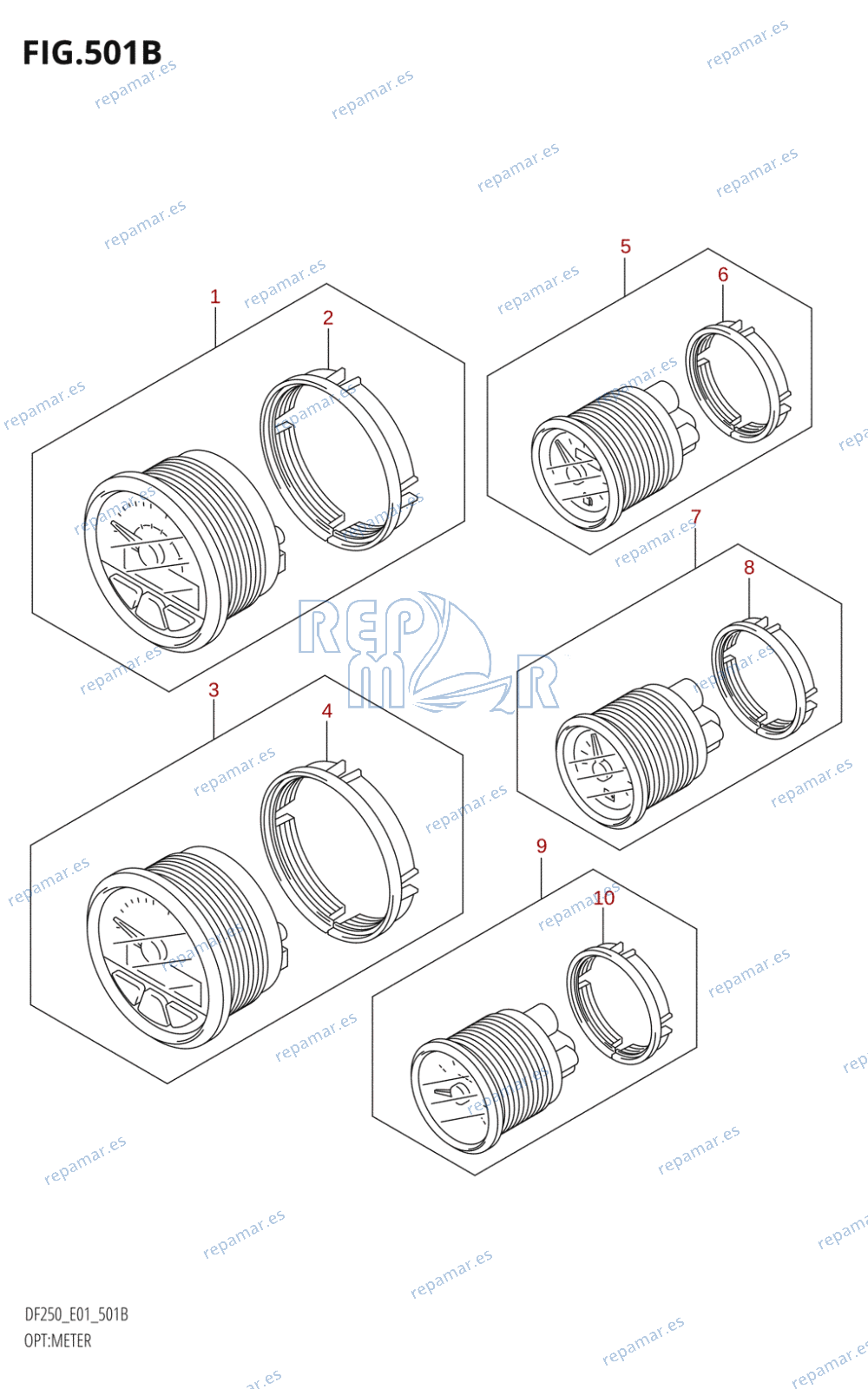 501B - OPT:METER (K8,K9,K10,011)