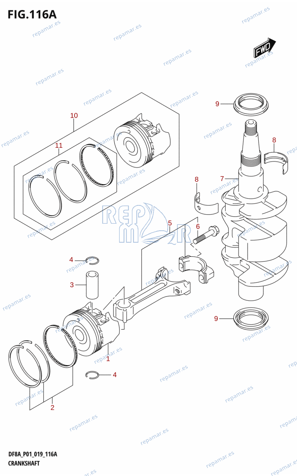 116A - CRANKSHAFT