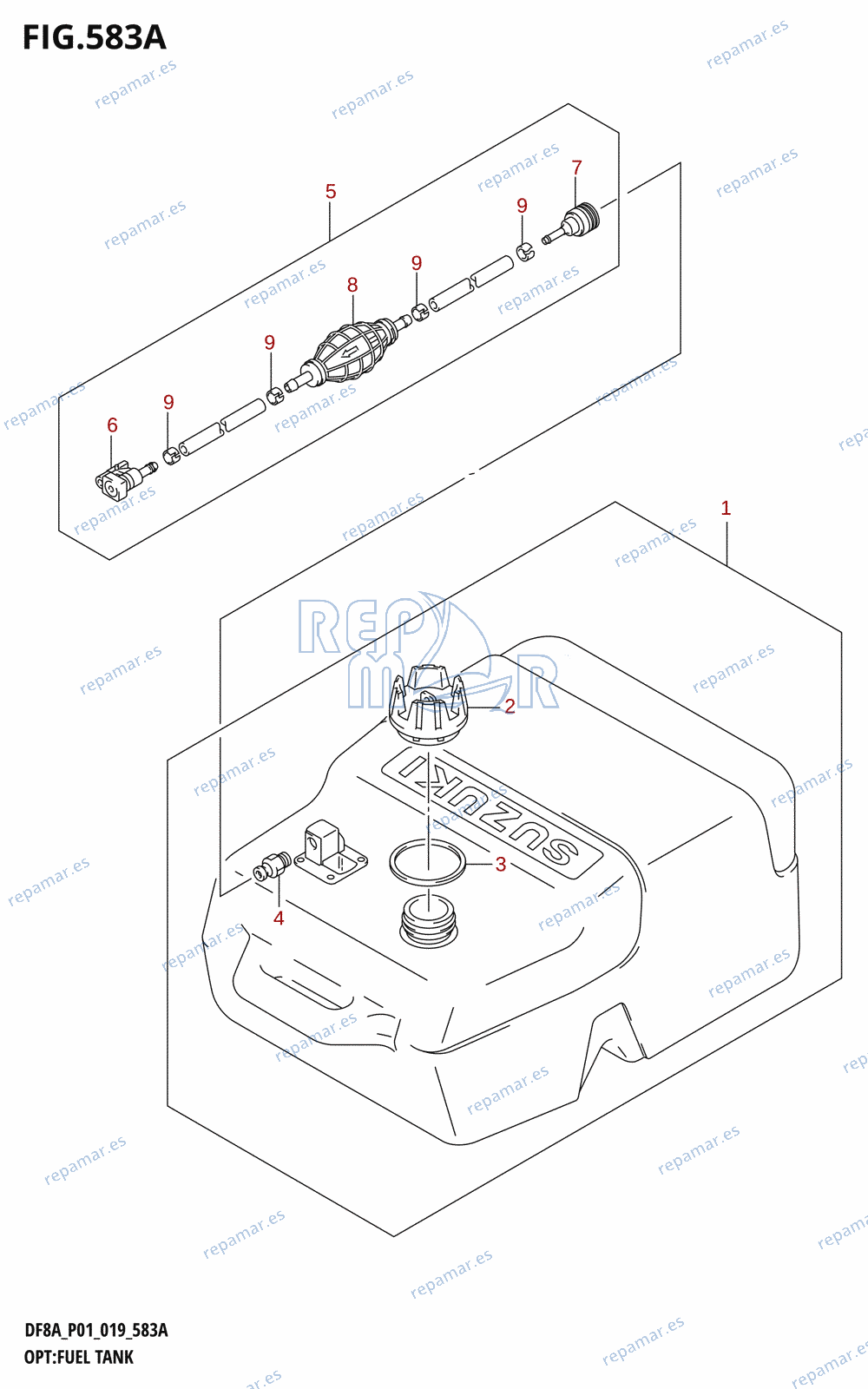 583A - OPT:FUEL TANK