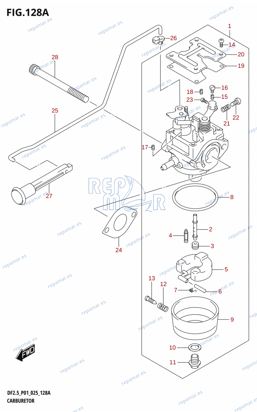 128A - CARBURETOR