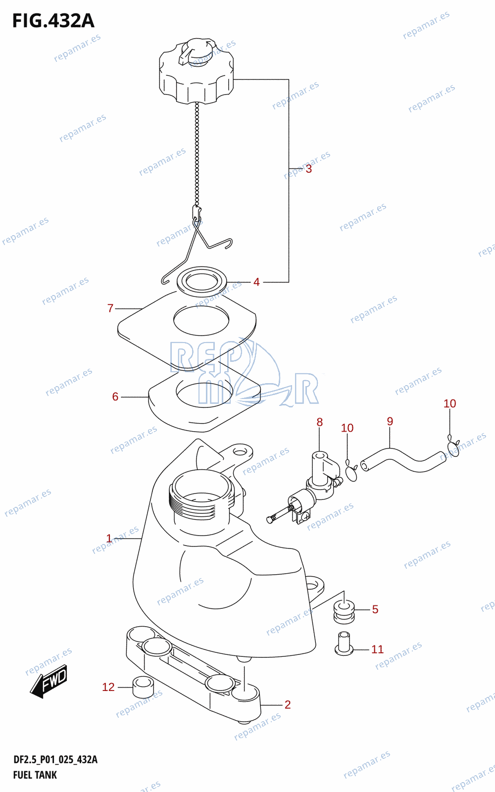 432A - FUEL TANK