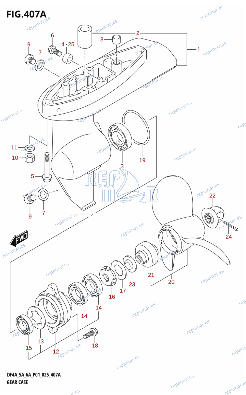 407A - GEAR CASE