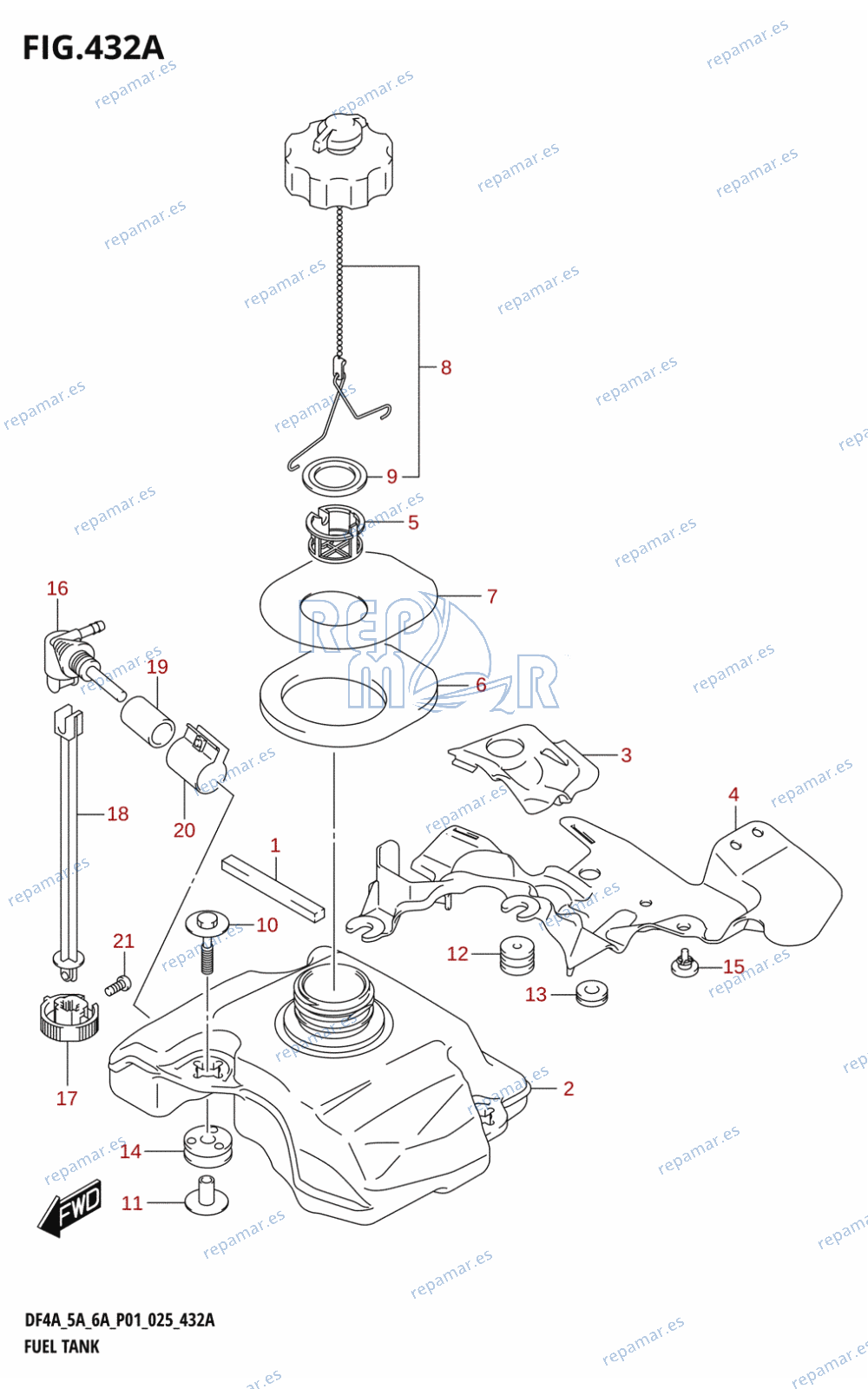 432A - FUEL TANK