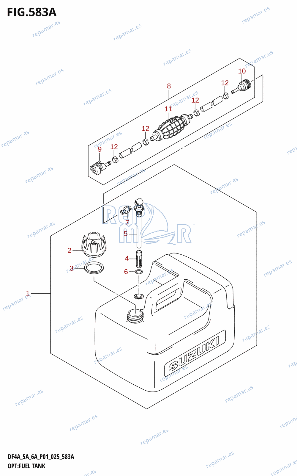 583A - OPT:FUEL TANK (DF5A,DF6A)