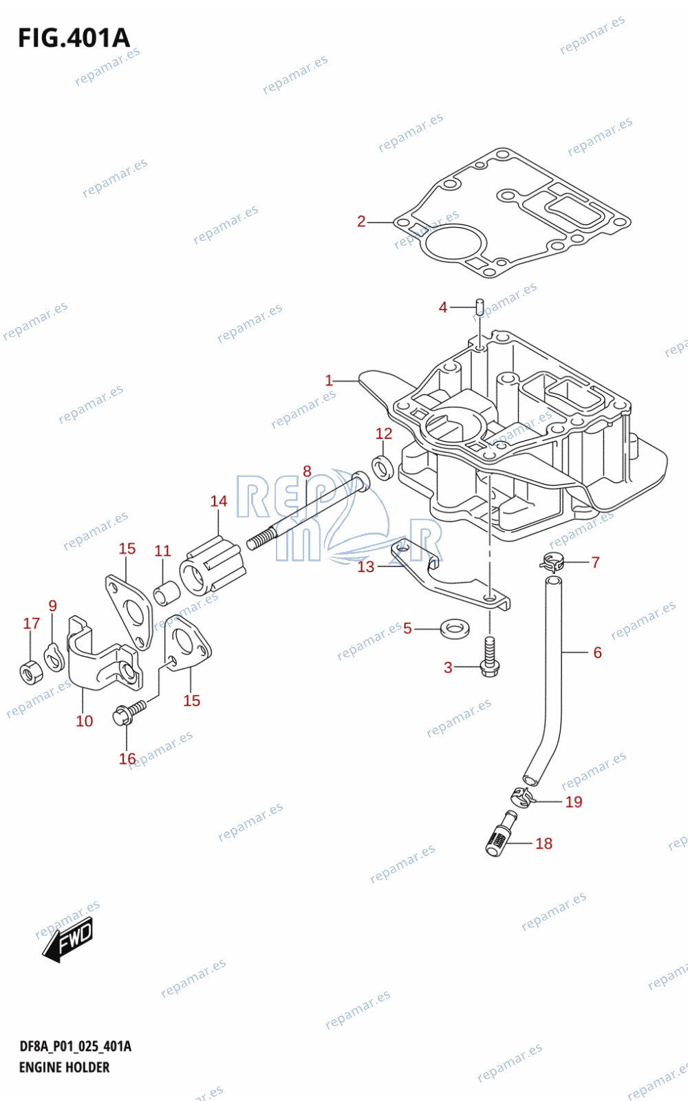 401A - ENGINE HOLDER