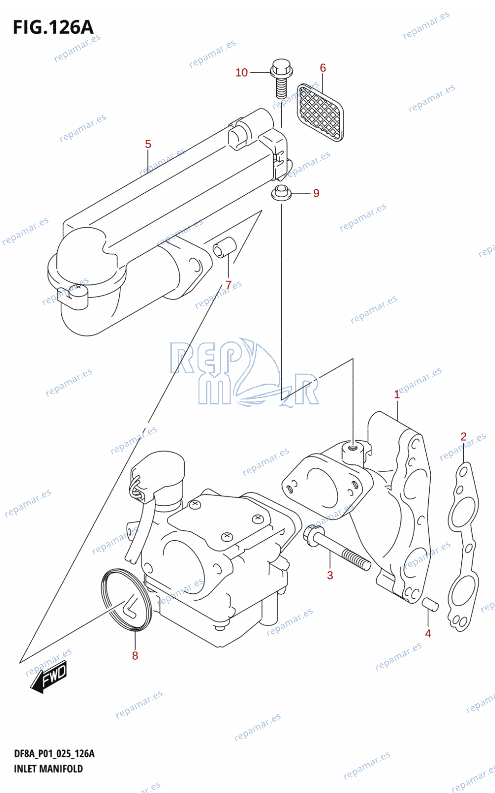 126A - INLET MANIFOLD