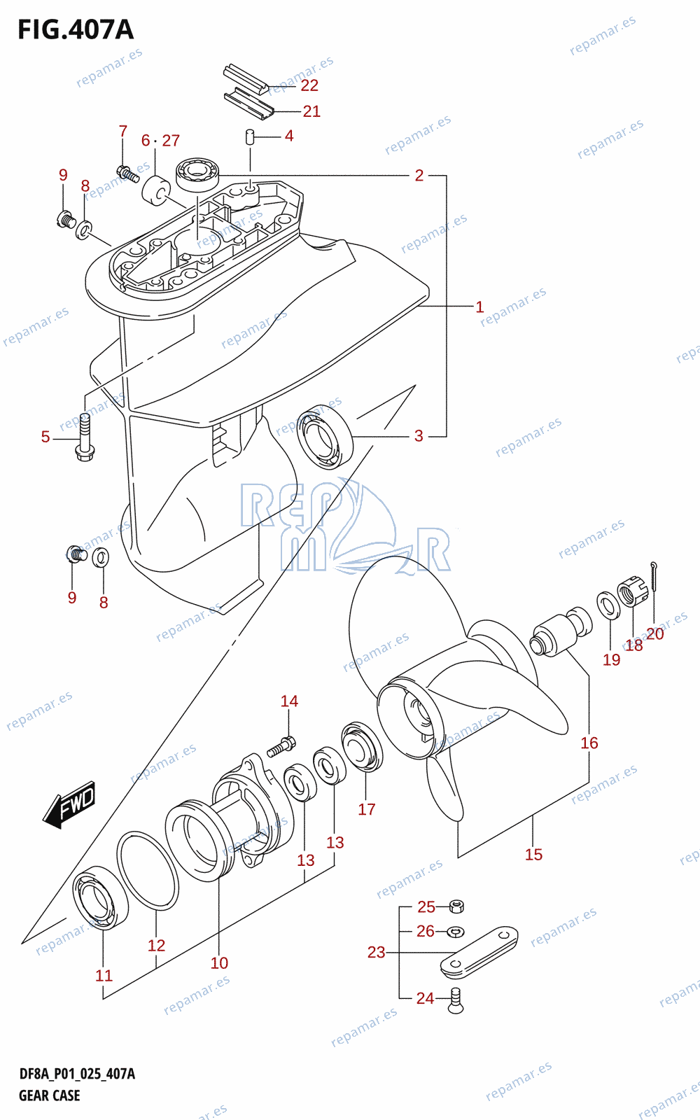 407A - GEAR CASE