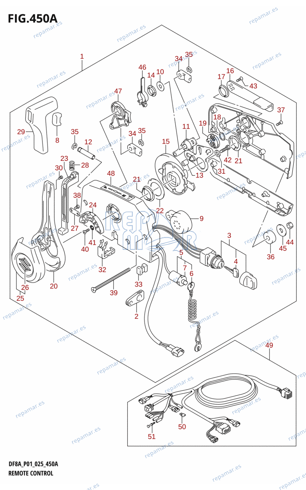 450A - REMOTE CONTROL (DF8AR)