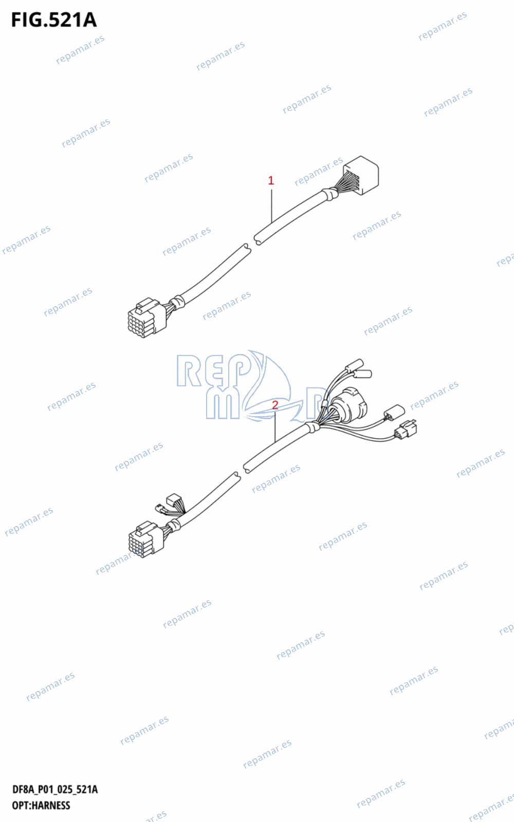 521A - OPT:HARNESS (DF8AR)