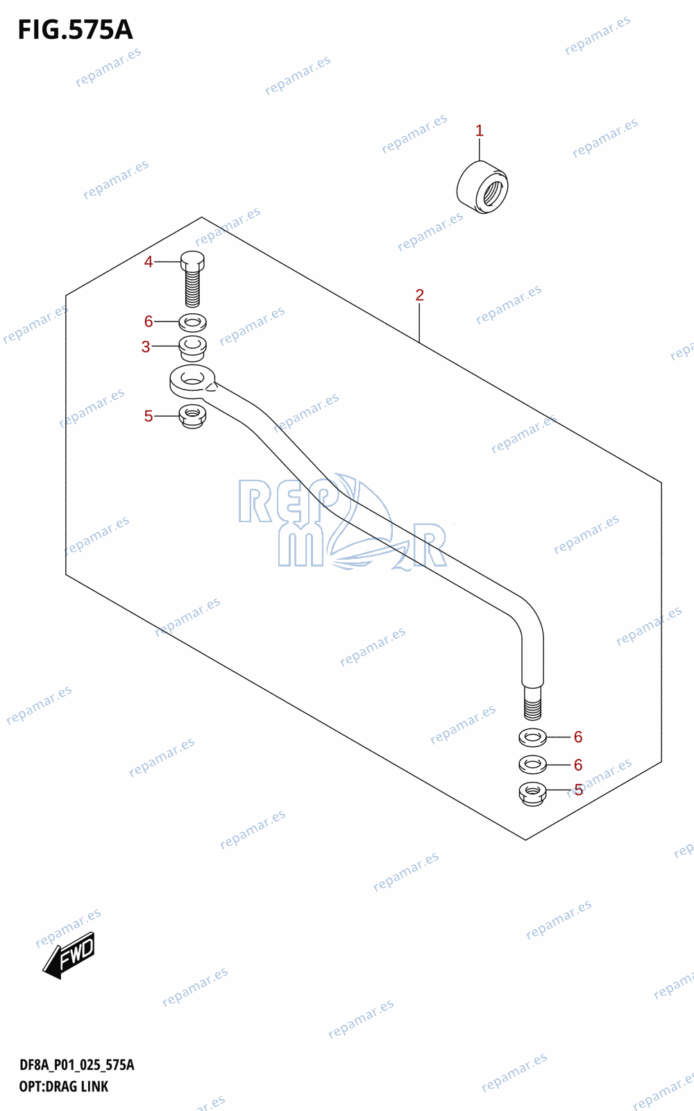 575A - OPT:DRAG LINK (DF8A,DF9.9A)