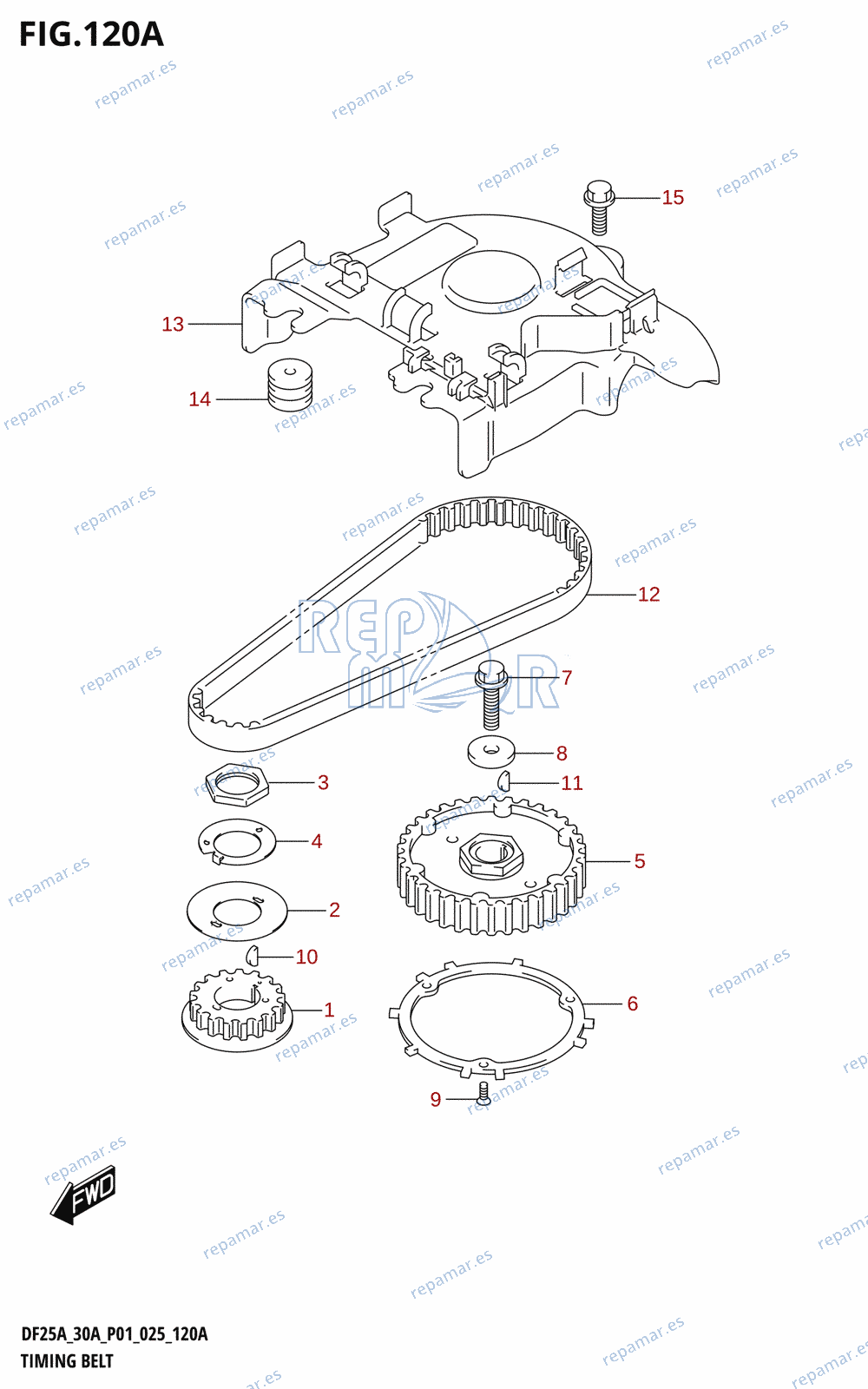 120A - TIMING BELT