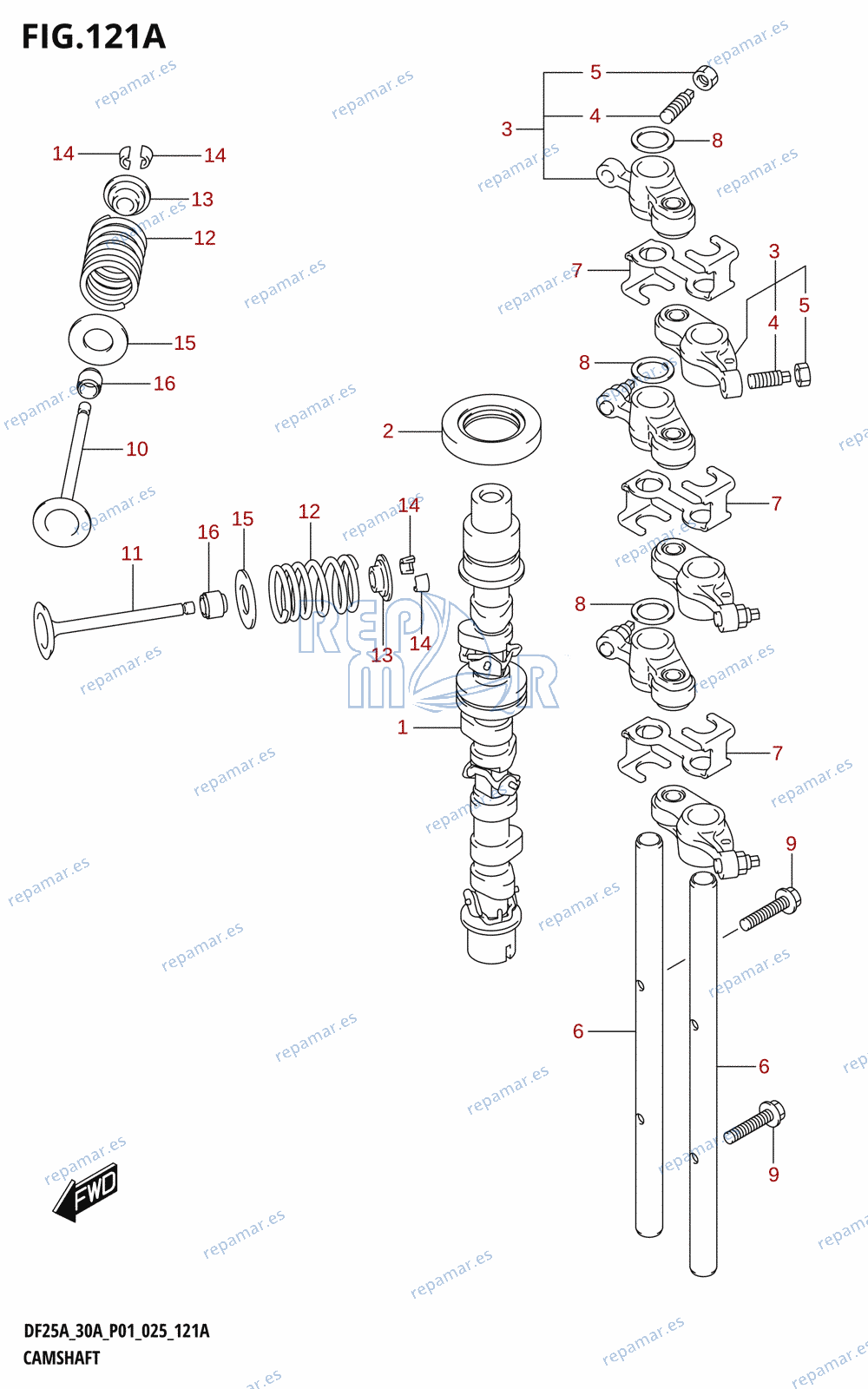 121A - CAMSHAFT