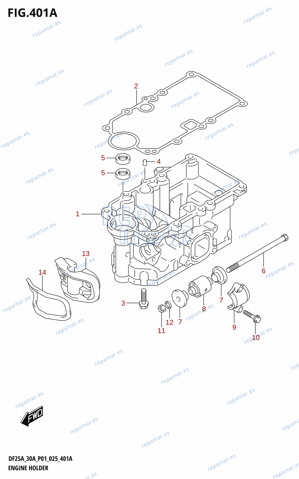 401A - ENGINE HOLDER