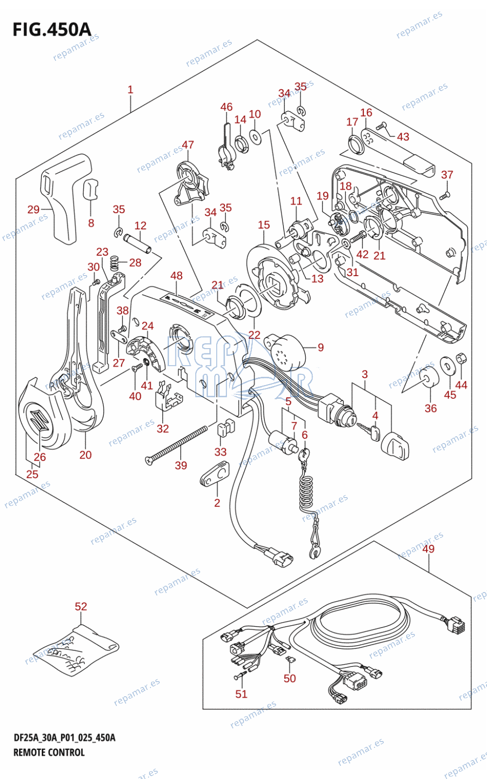 450A - REMOTE CONTROL (DF30AR)