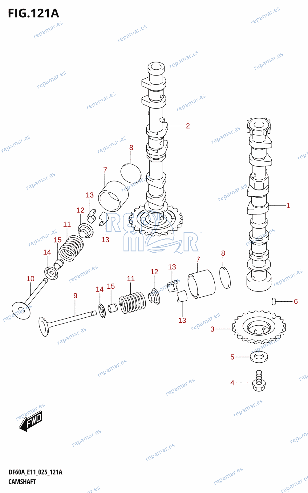 121A - CAMSHAFT