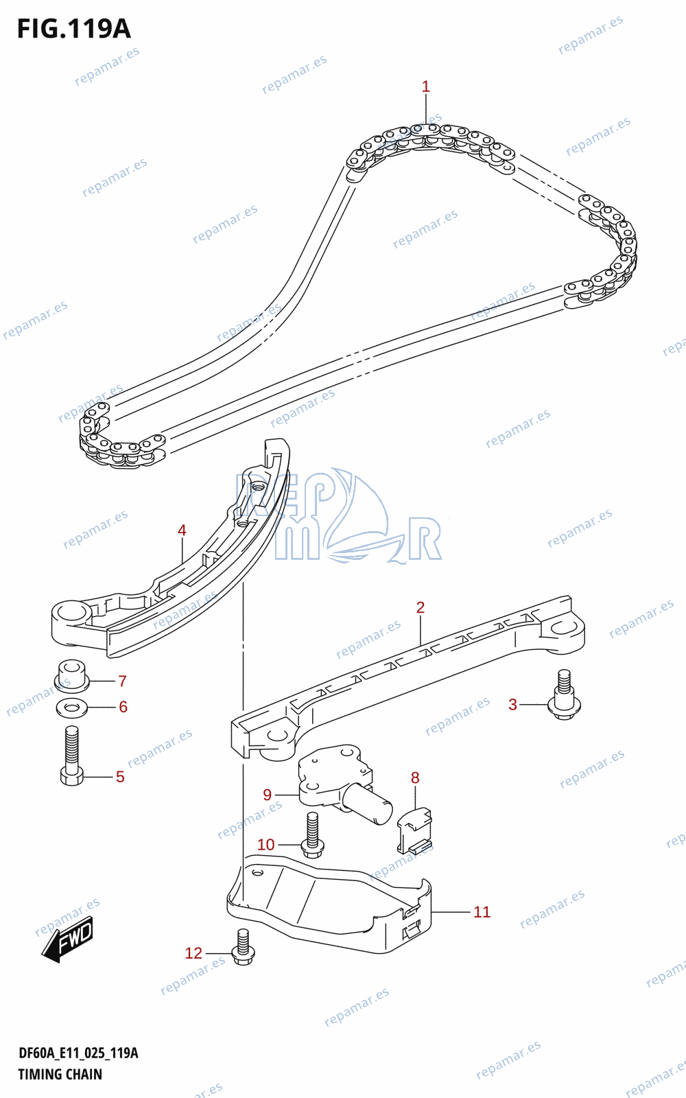 119A - TIMING CHAIN