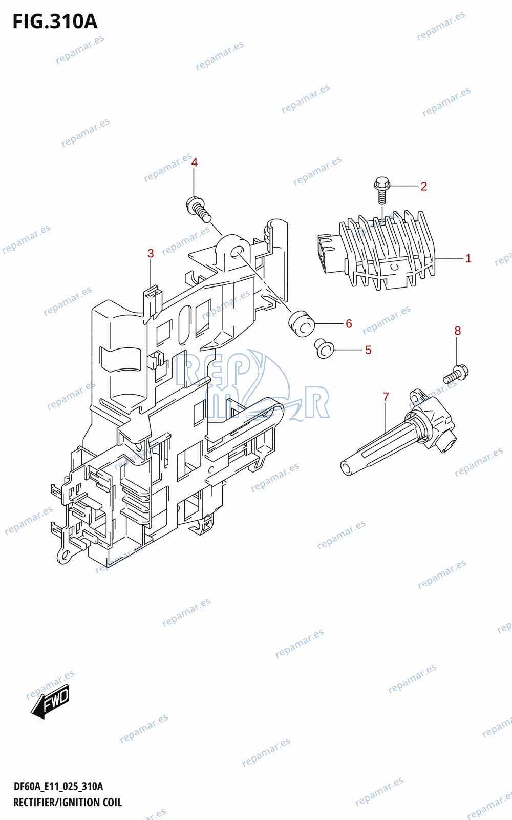 310A - RECTIFIER /​ IGNITION COIL