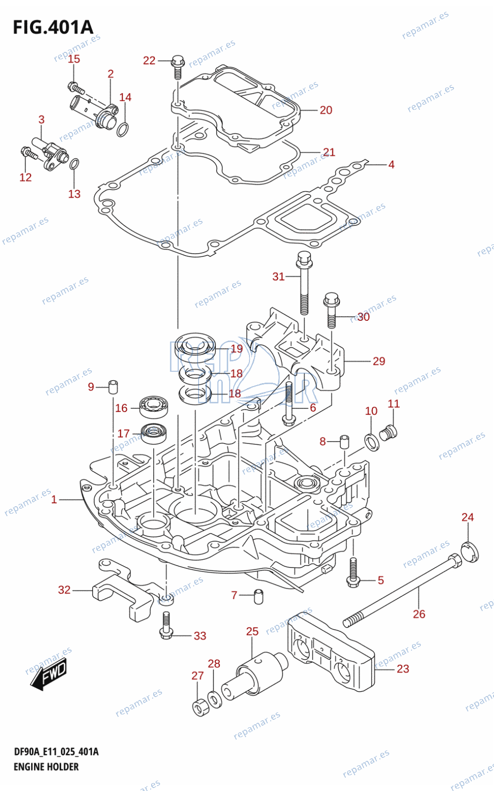 401A - ENGINE HOLDER