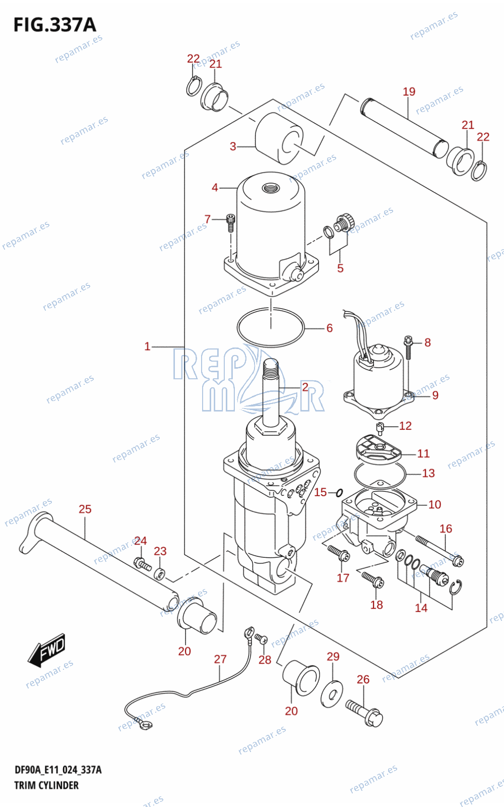 337A - TRIM CYLINDER