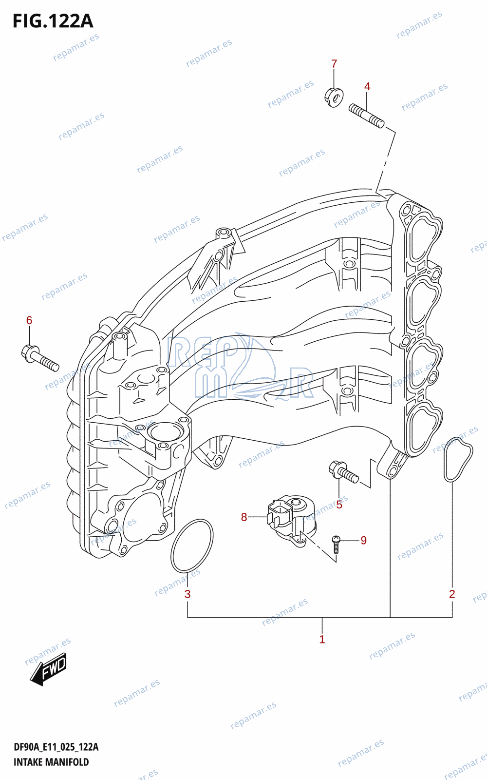 122A - INTAKE MANIFOLD