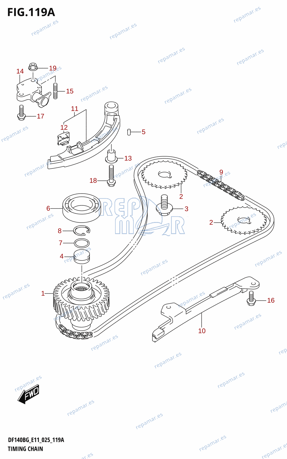 119A - TIMING CHAIN