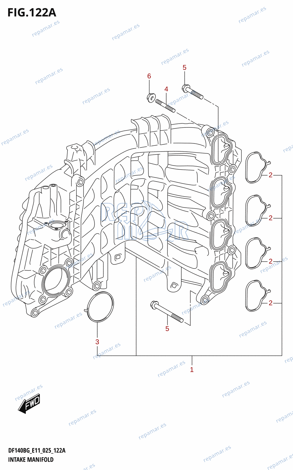 122A - INTAKE MANIFOLD