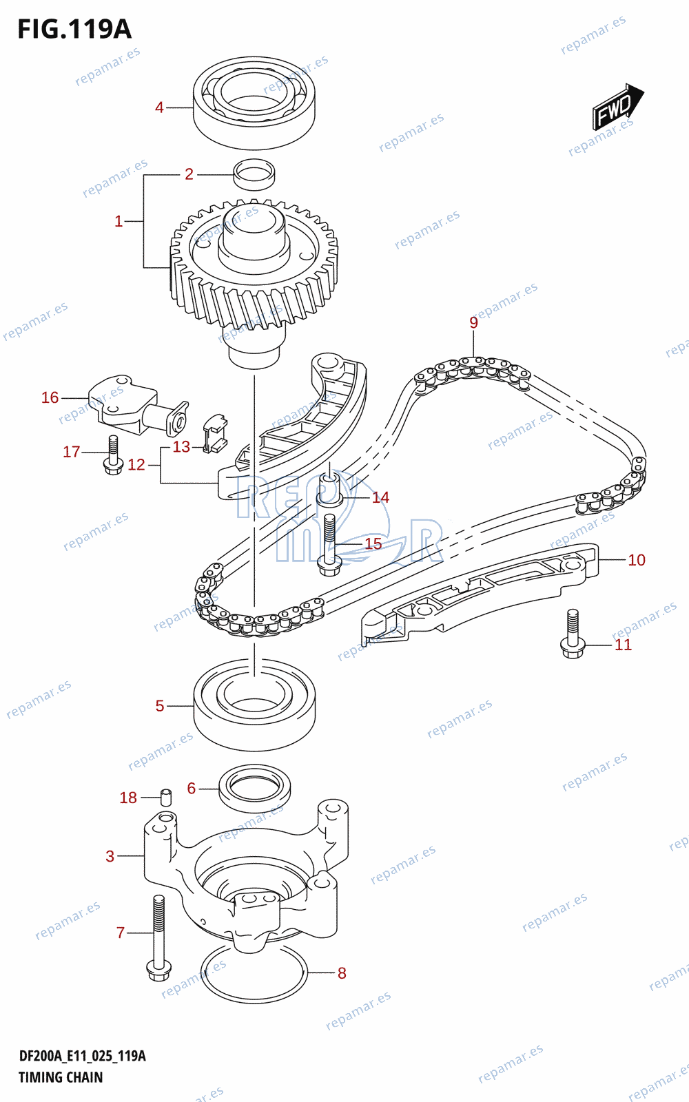 119A - TIMING CHAIN