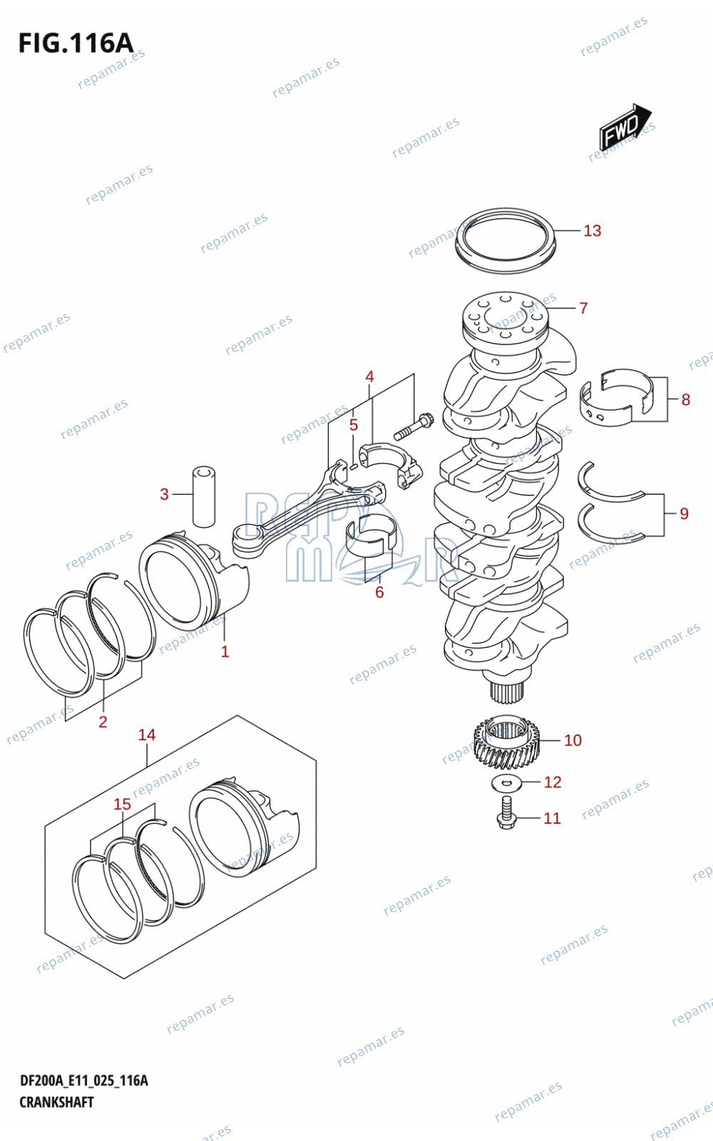 116A - CRANKSHAFT