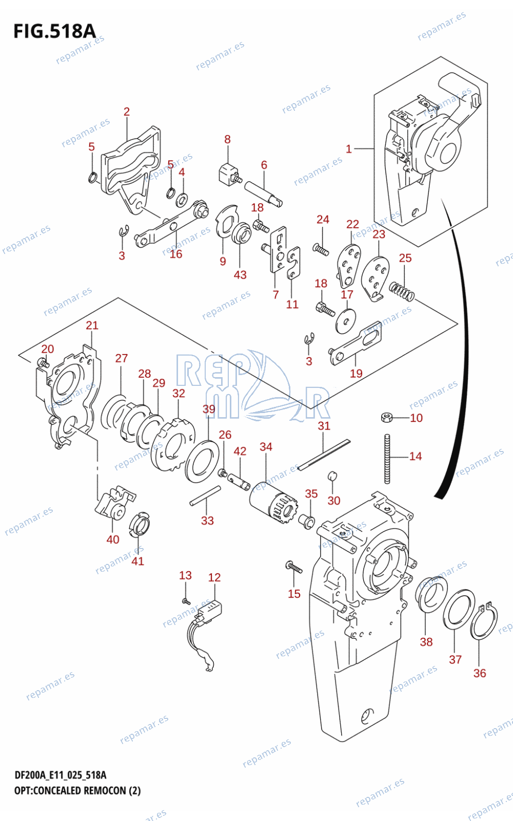 518A - OPT:CONCEALED REMOCON (2)