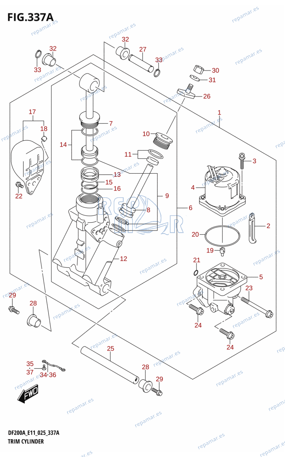 337A - TRIM CYLINDER