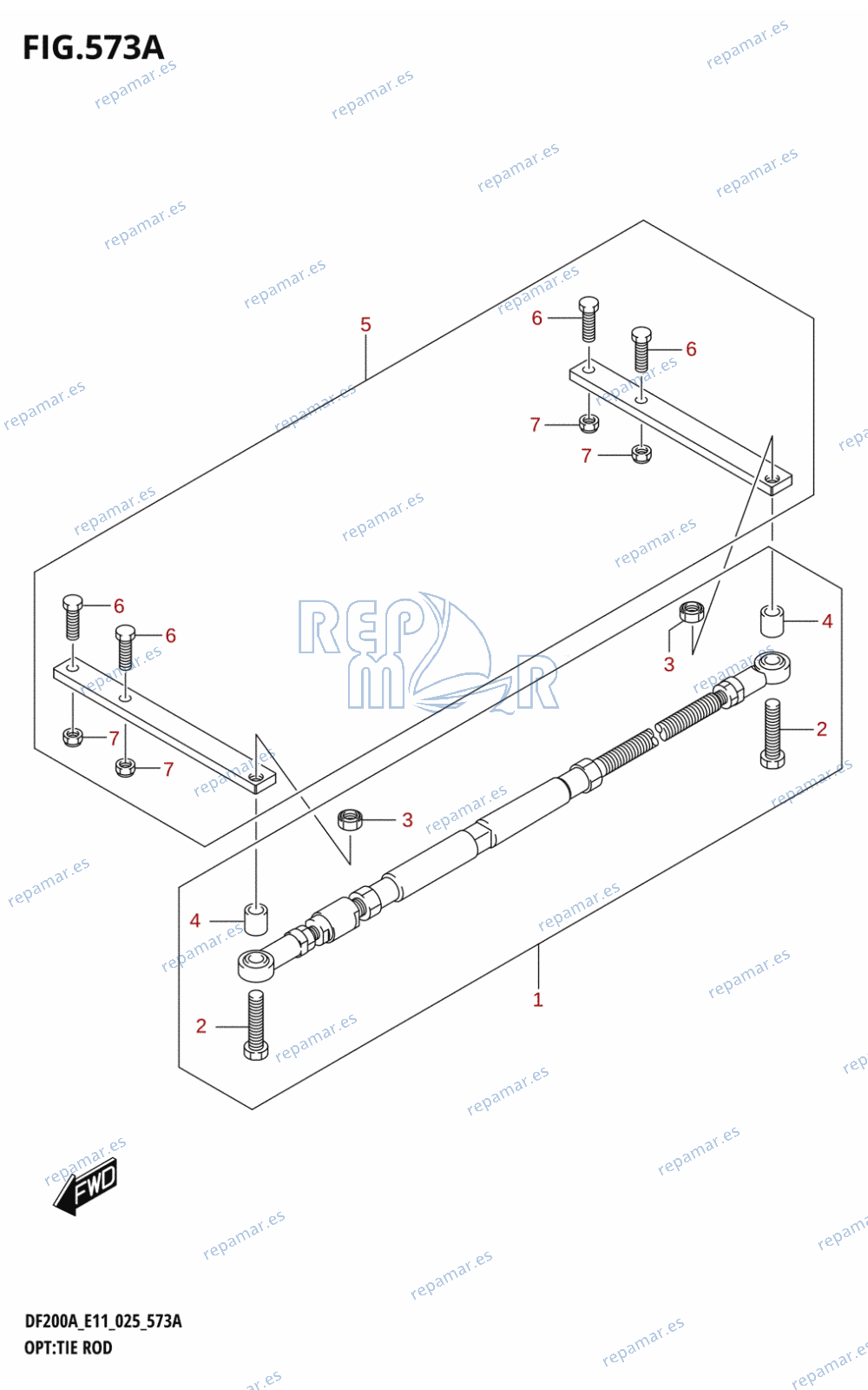 573A - OPT:TIE ROD