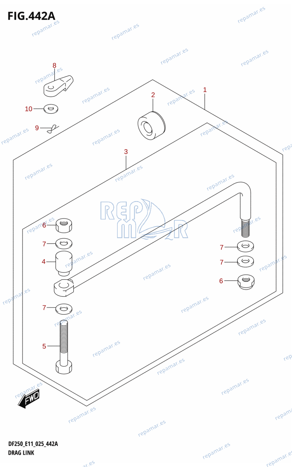 442A - DRAG LINK