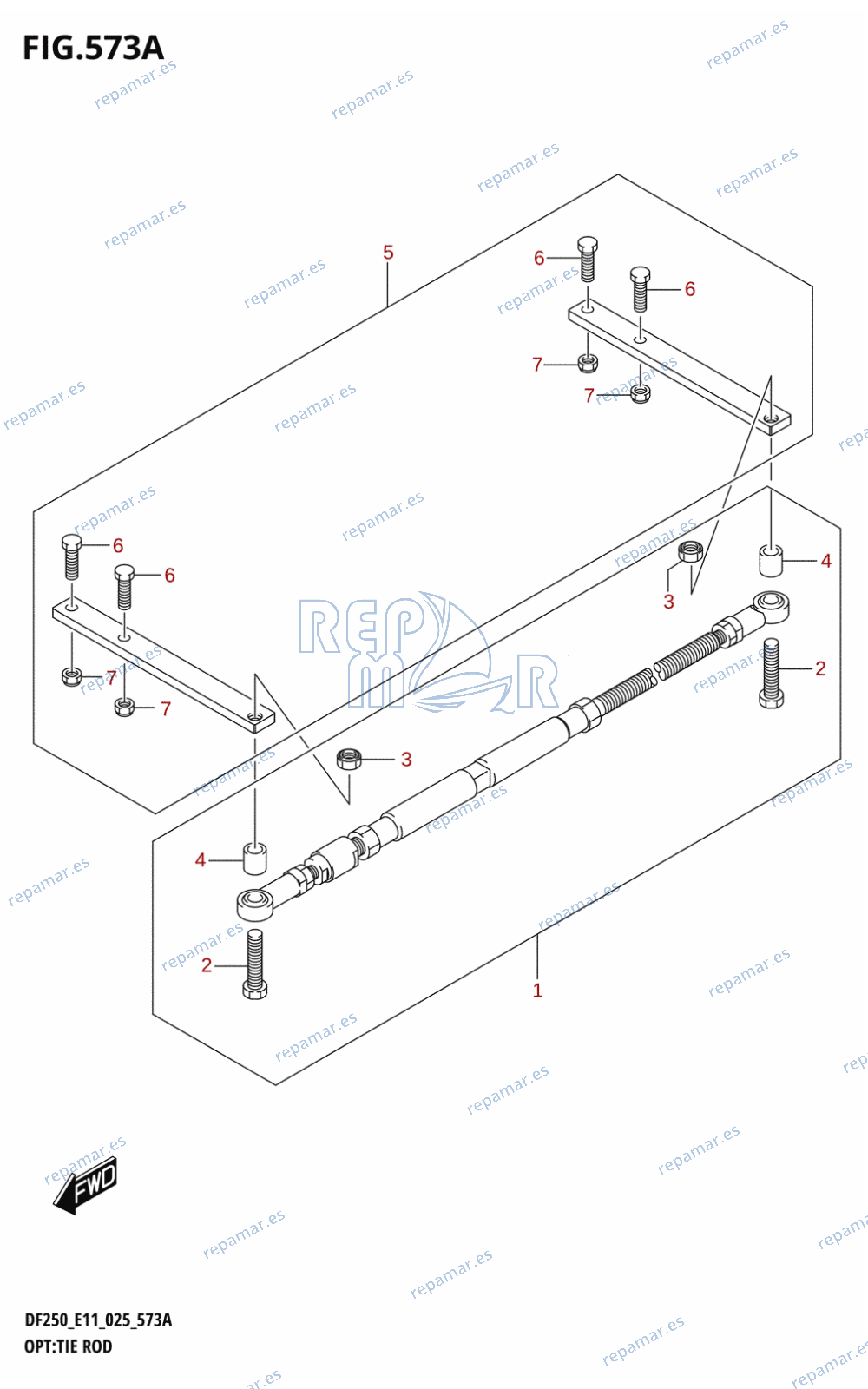 573A - OPT:TIE ROD