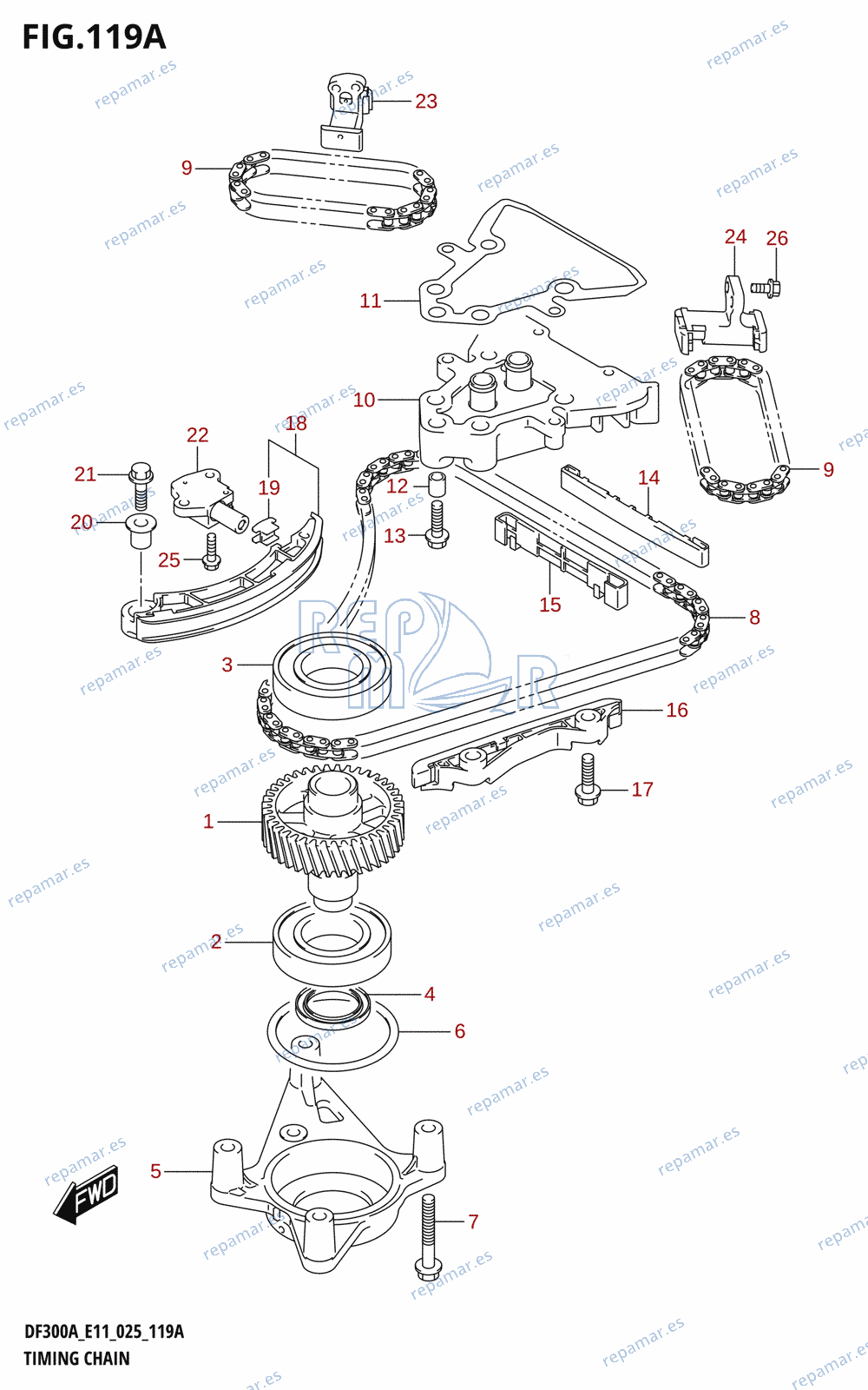 119A - TIMING CHAIN