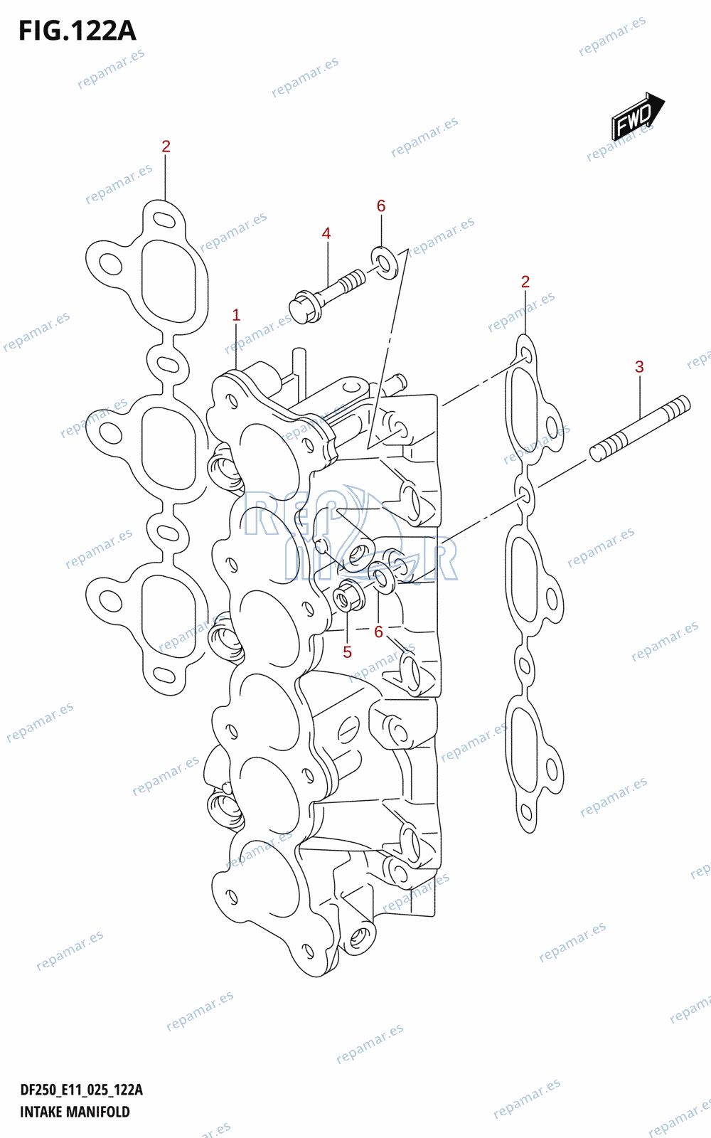 122A - INTAKE MANIFOLD