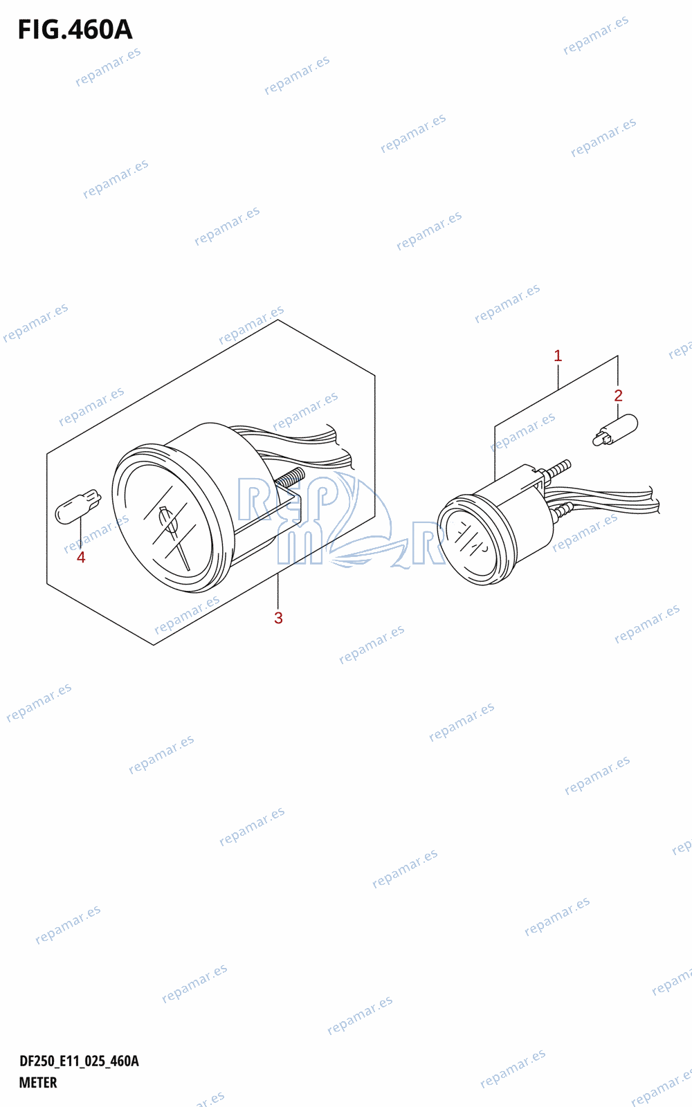 460A - METER (E01,E11,E40)