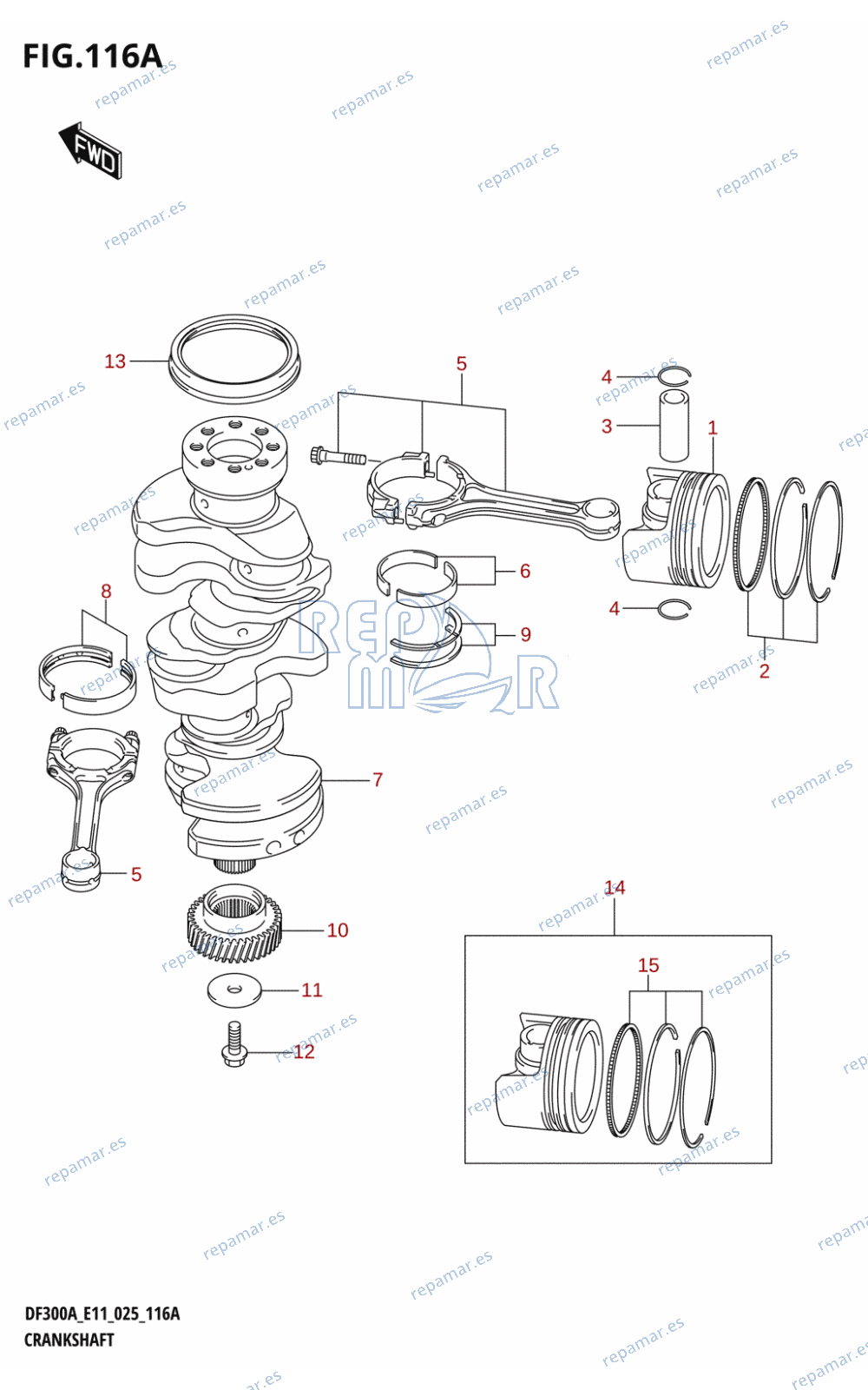 116A - CRANKSHAFT