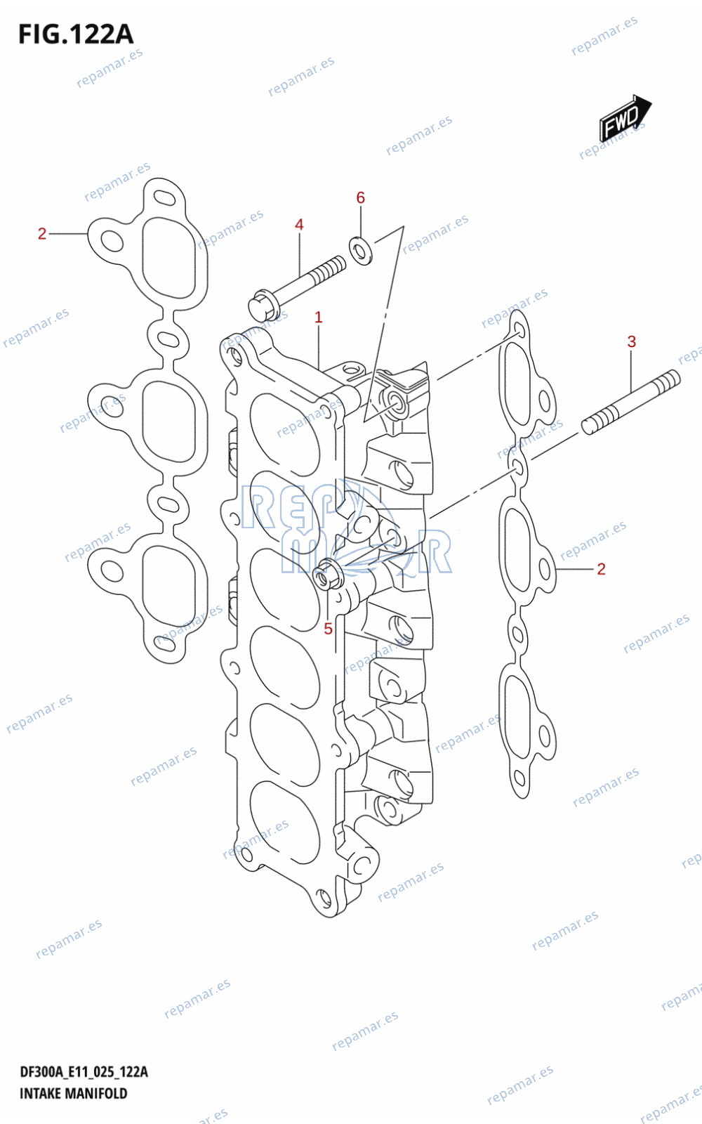 122A - INTAKE MANIFOLD