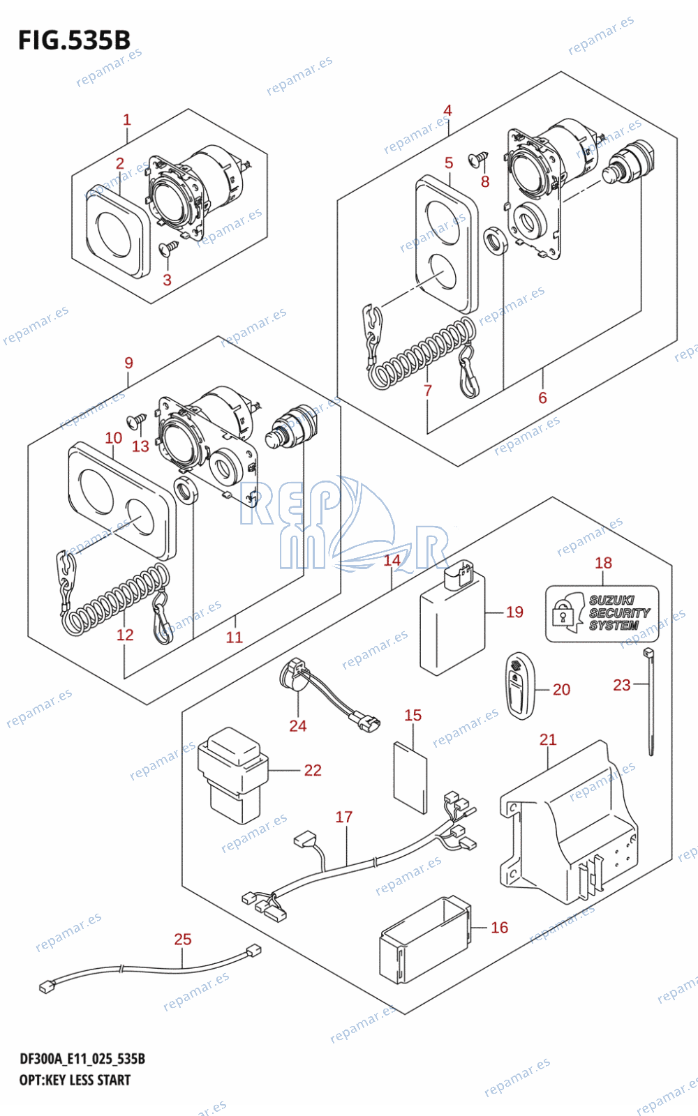 535B - OPT:KEY LESS START