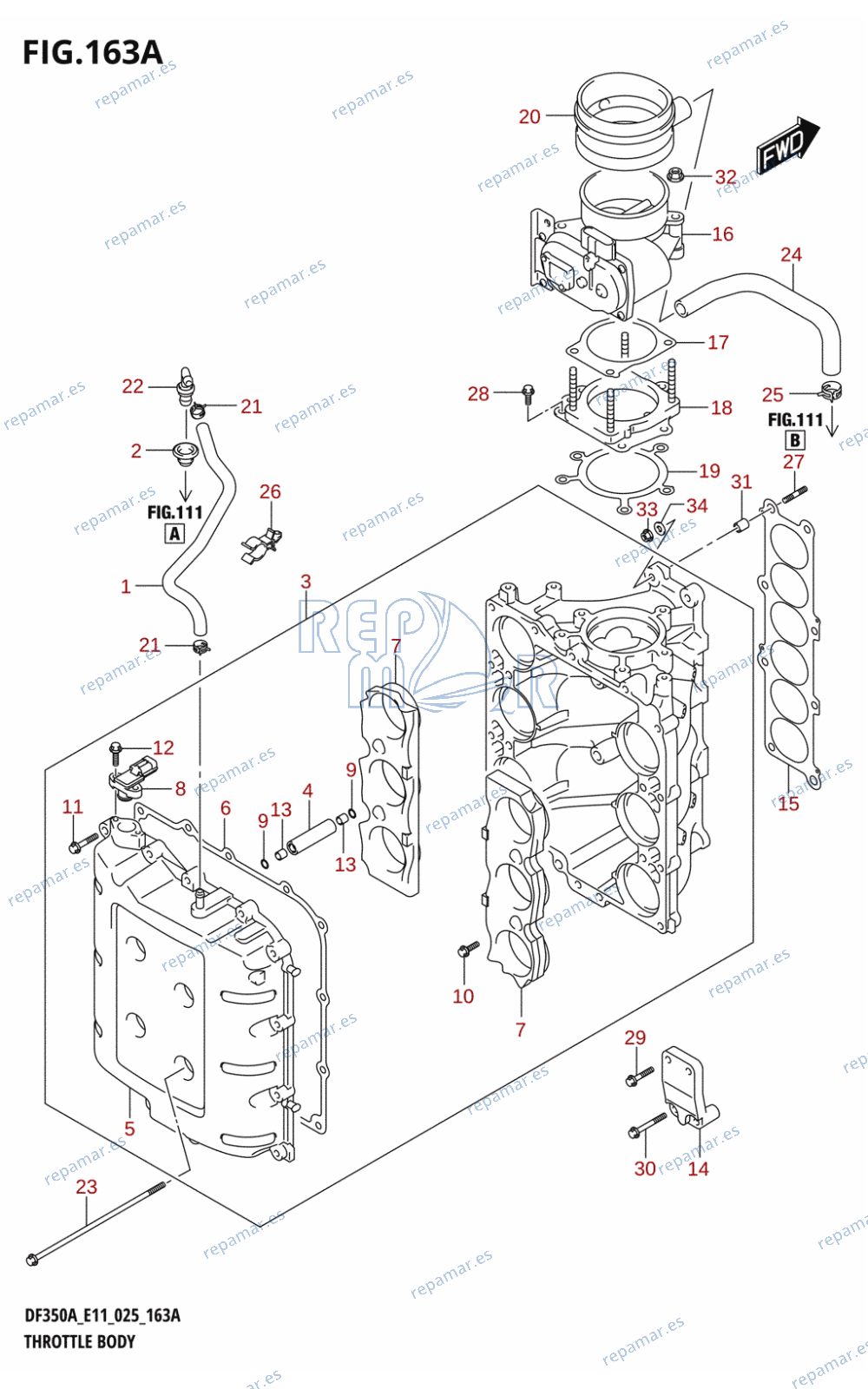 163A - THROTTLE BODY