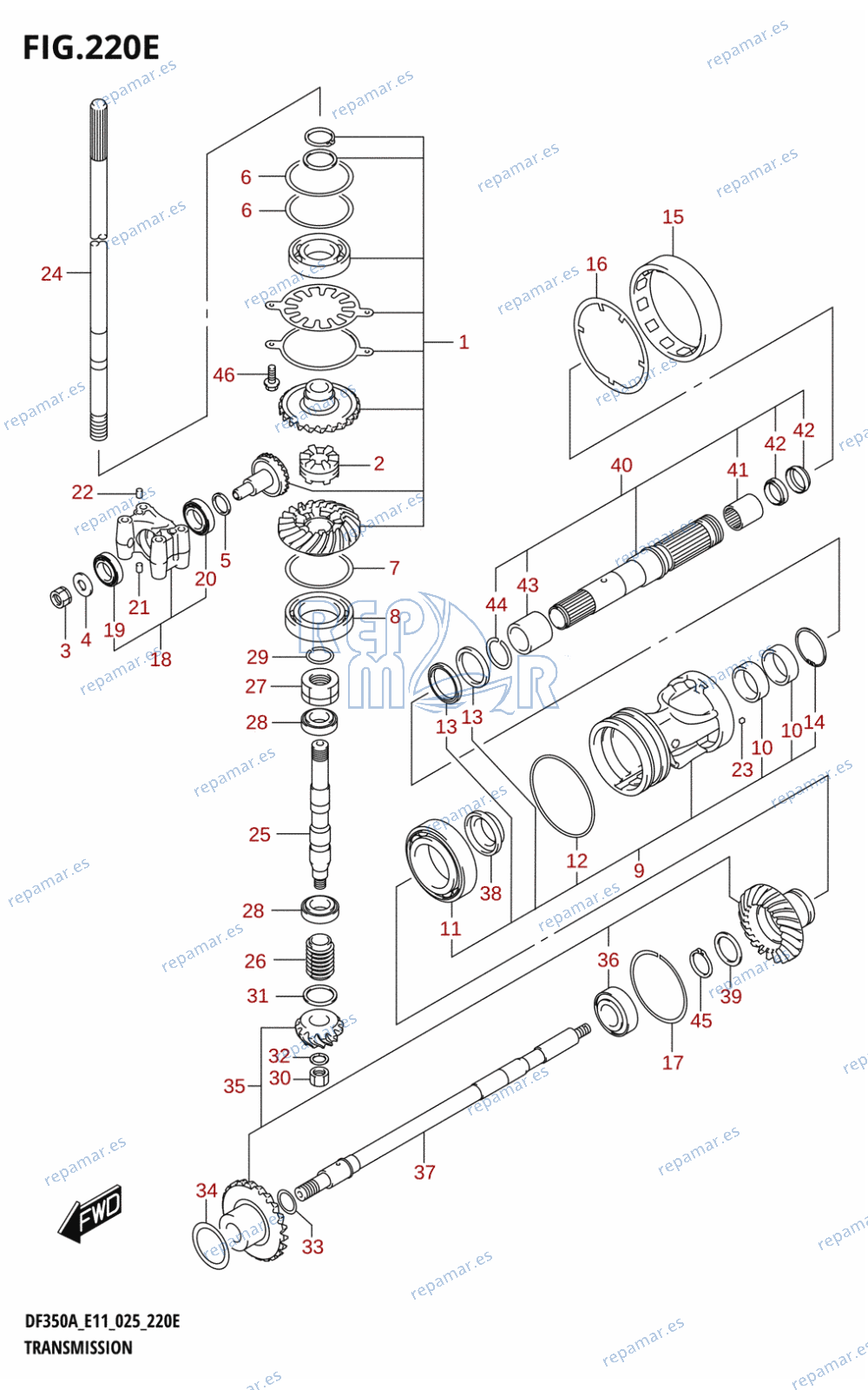 220E - TRANSMISSION (025)