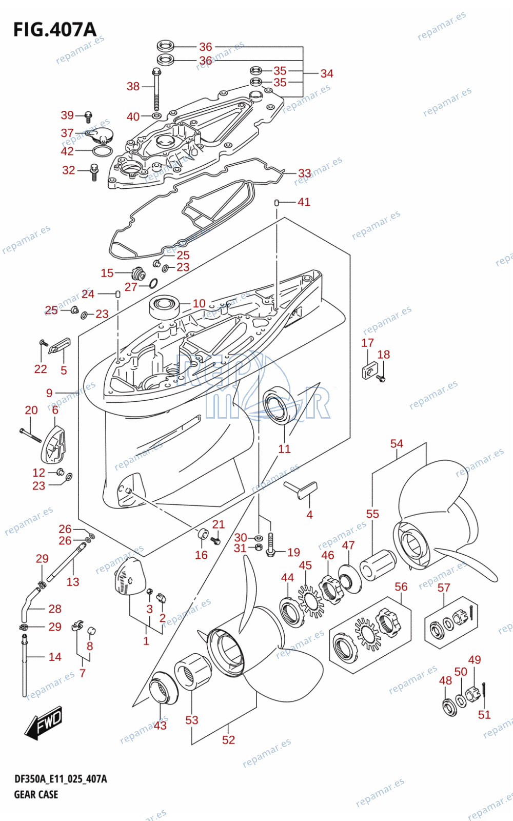 407A - GEAR CASE