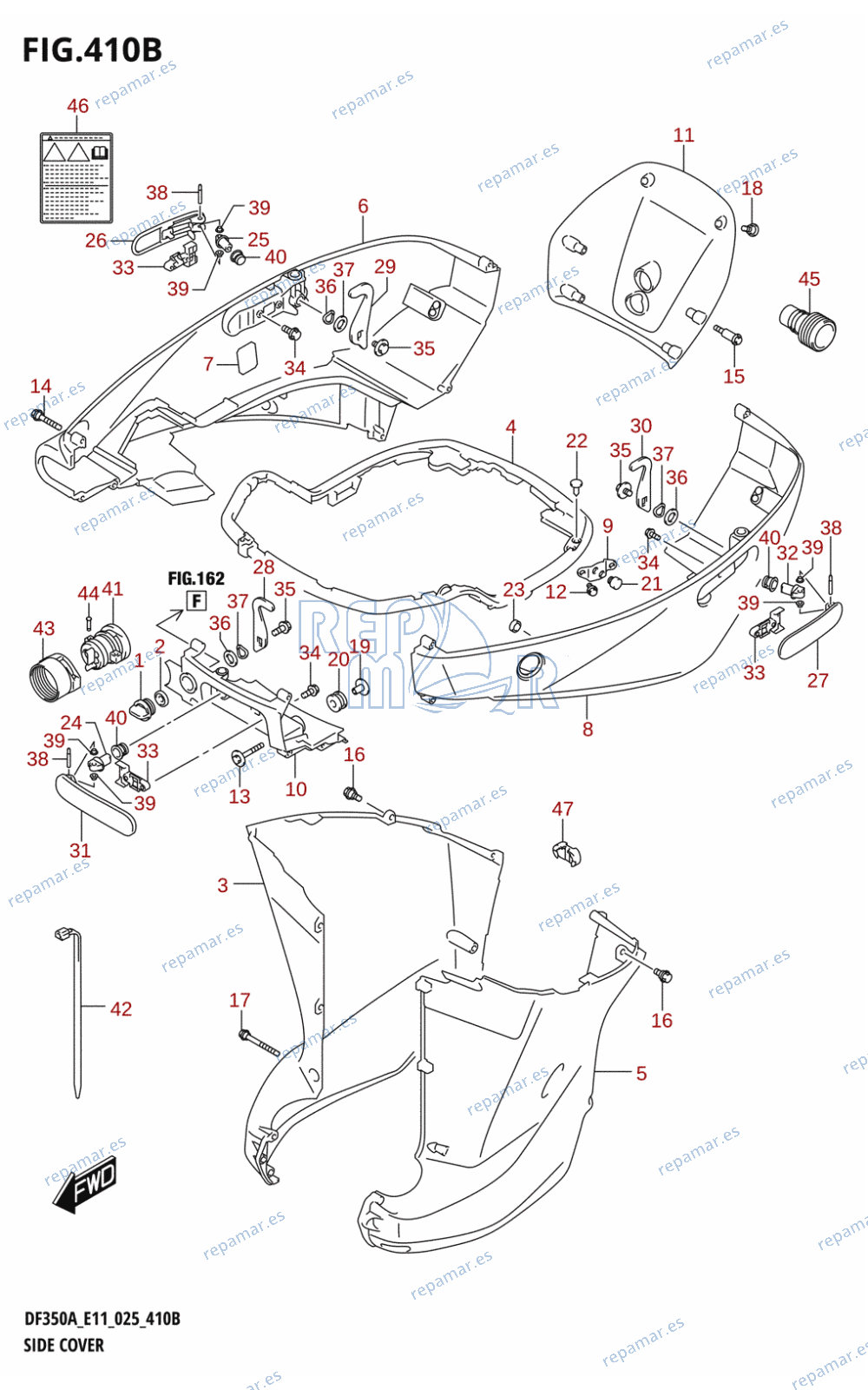 410B - SIDE COVER